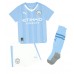 Manchester City Bernardo Silva #20 Babykleding Thuisshirt Kinderen 2023-24 Korte Mouwen (+ korte broeken)